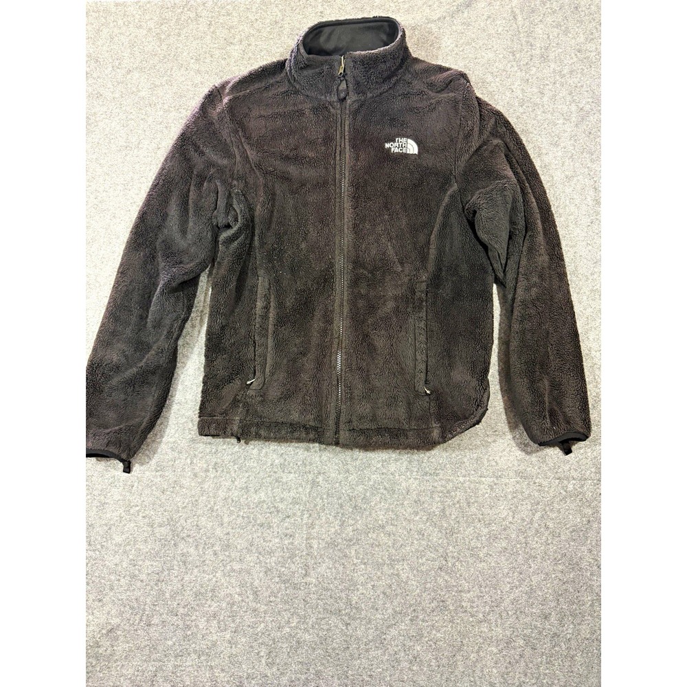 The North Face Osito Full Zip Fleece Jacket Charcoal Gray Grey Women's M - Picture 1 of 7